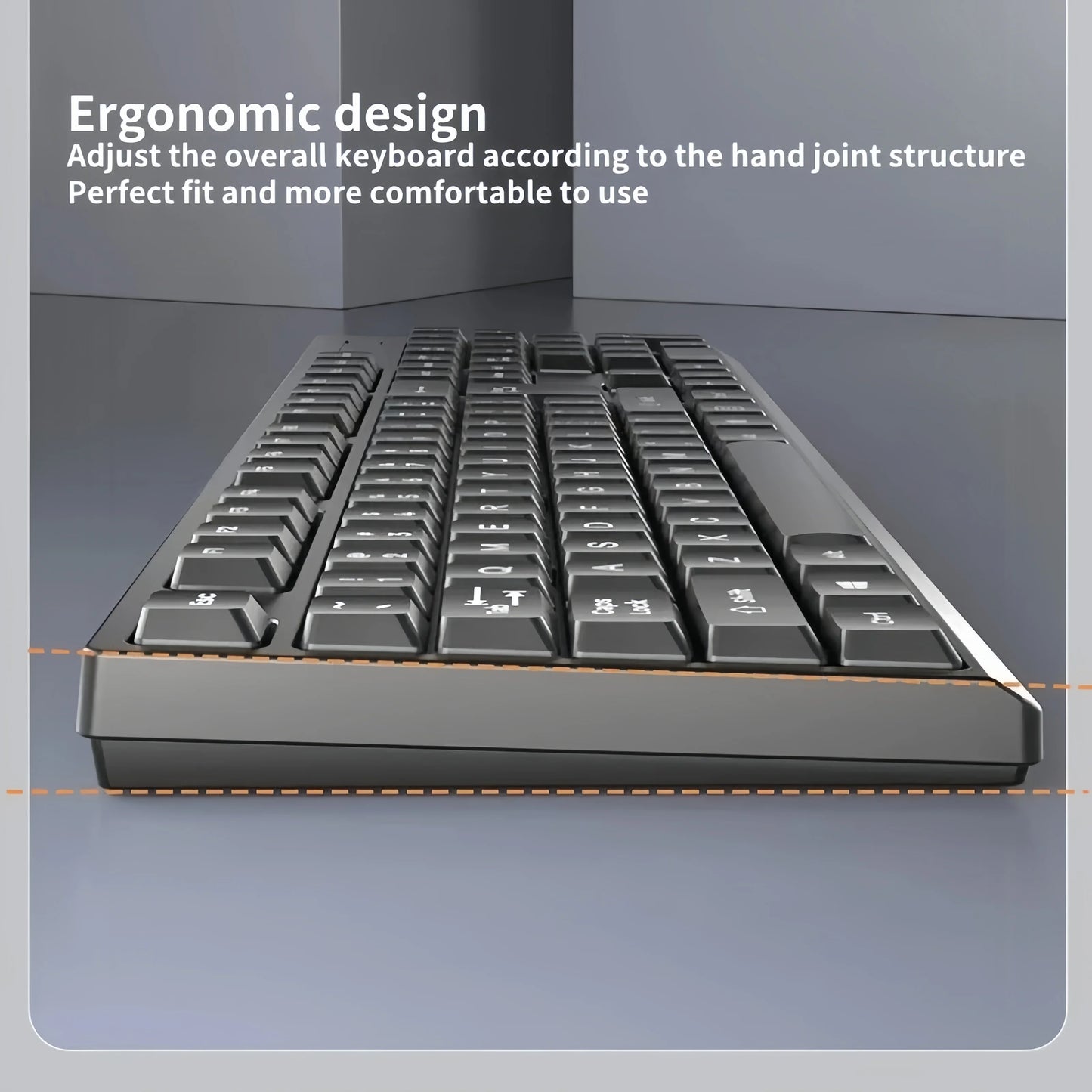 Wireless Keyboard and Mouse Set